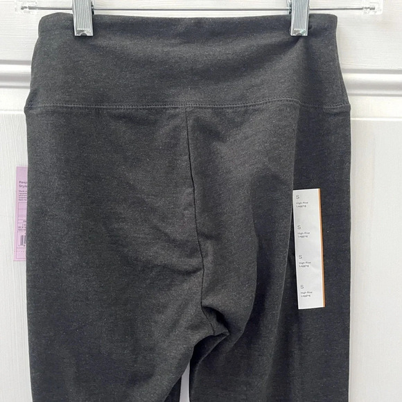 Wild‎ Fable High Rise Legging Womens Small Charcoal Gray Stretchy Comfy NWT - Picture 3 of 10